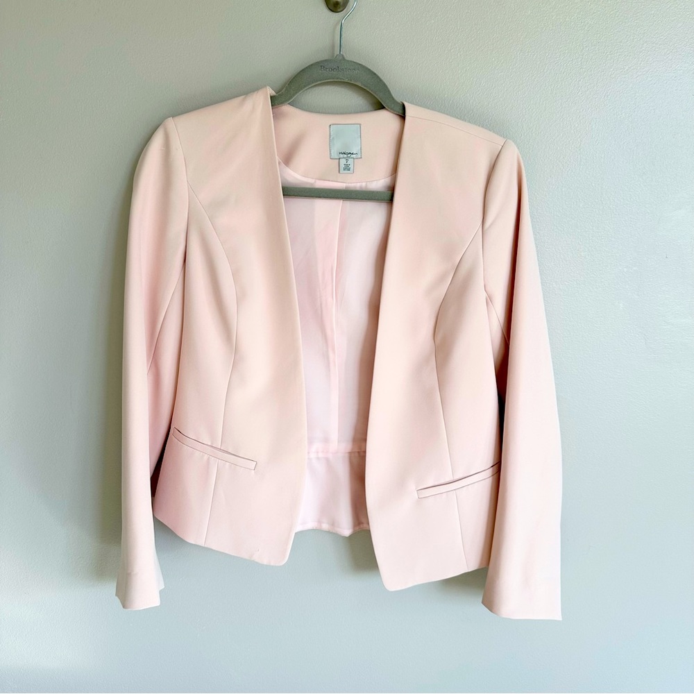 Blush Pink Women’s open Blazer